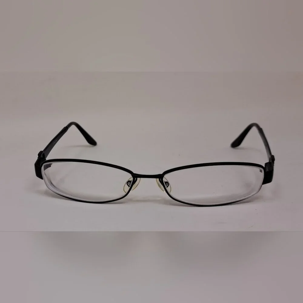Christian Dior Womens Eye Glasses Frames Crystals Black Vintage CD3684 54-15-130